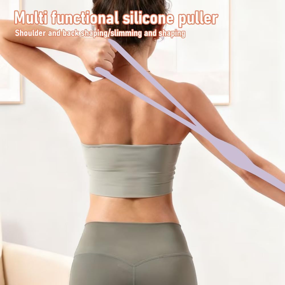 Klimmzugbänder – Hochwertige Widerstandsbänder (25 LB) | 8-förmiges Fitnessband für Schultertraining, Dehnung und Kraftaufbau, ideal für Yoga, Dehnübungen und Brustmuskeltraining – Bild 3