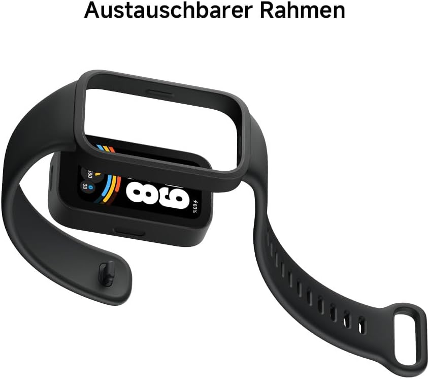 XIAOMI Smart Band 9 Active Black – 1,47 Zoll TFT, 450 Nits, 18 Tage Akku, 50 Sportmodi, SPO₂-Sensor, 5ATM wasserdicht – Bild 12