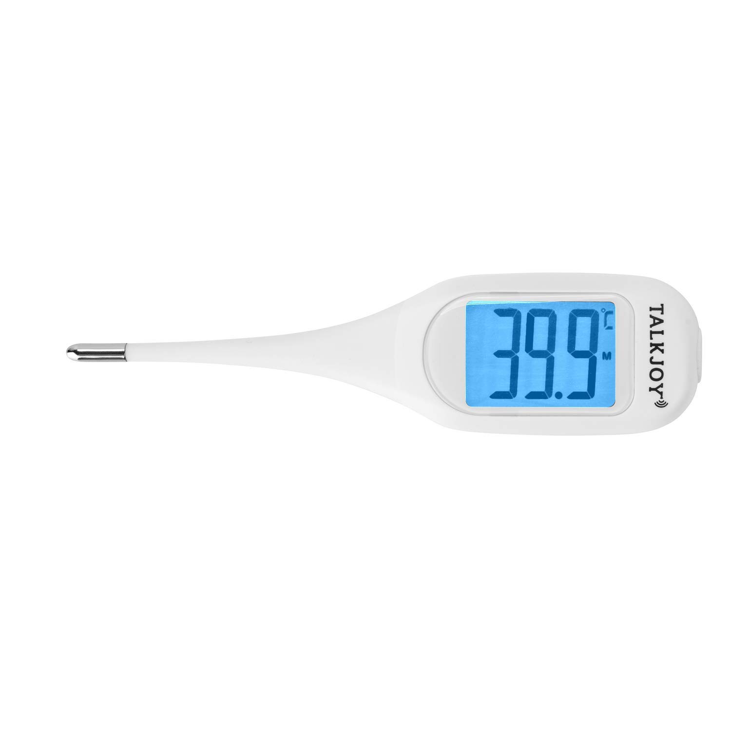 Sprechendes Fieberthermometer, Thermometer mit Sprachausgabe, Temperaturanzeige, ideal für Blinde, Sehbehinderte und Senioren, digitales Fiebermessgerät mit flexibler Spitze – Bild 5