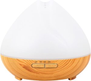 Aromadiffusor im Holzdesign mit wei...