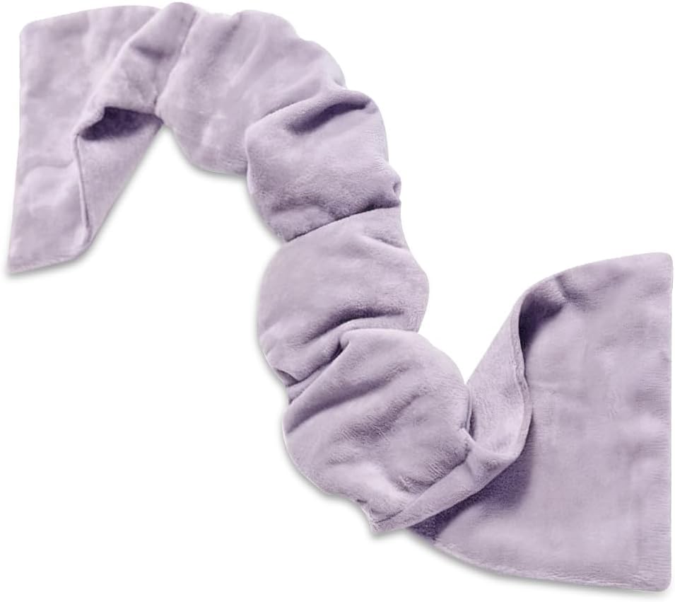 Beschwerte Augenmaske für tiefe Entspannung, Schlafmaske Gewicht für Männer und Frauen, Augenmaske mit Perlen und Baumwolle, Schlafmaske Blackout gegen Angstzustände, Schlaflosigkeit, für Nachtruhe, Reisen – Bild 9