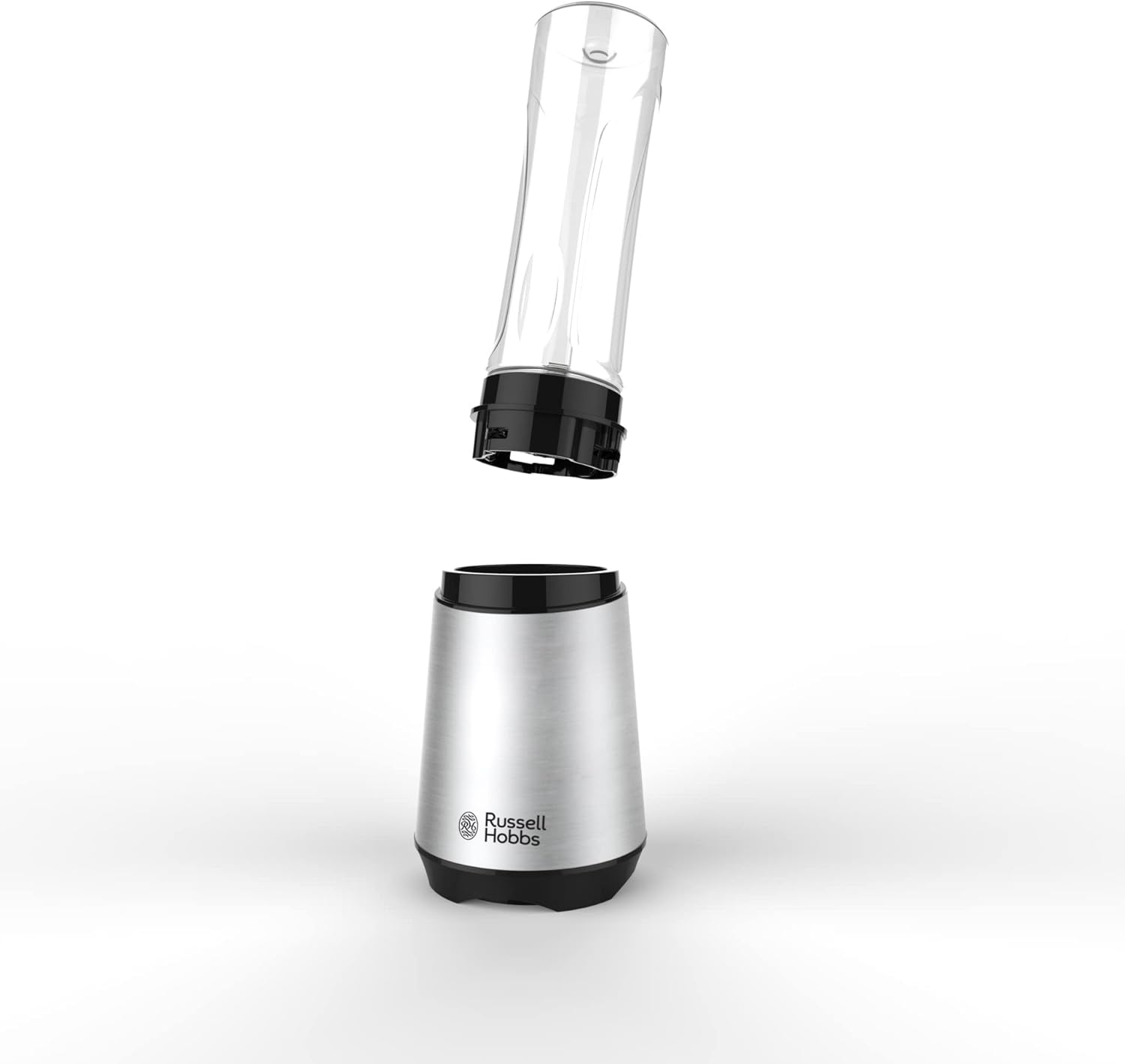 Russell Hobbs 23470-56 Mix&Go Steel Mixer/Standmixer, Smoothie Maker (300 Watt), Edelstahl, inklusive 2 Trinkflaschen, 600 ml – Bild 2