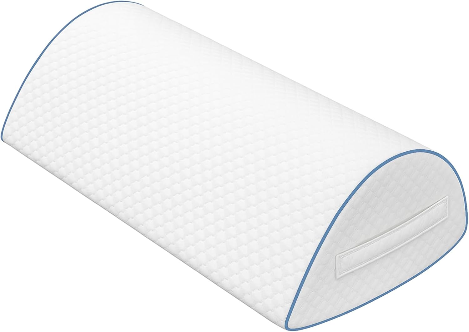 pozico Kniekissen für Seitenschläfer – Ergonomisches Beinkissen mit Memory-Schaum – Lagerungskissen für Knie, Beine und Rücken – Nackenrolle mit Tragelasche und waschbarem Bezug