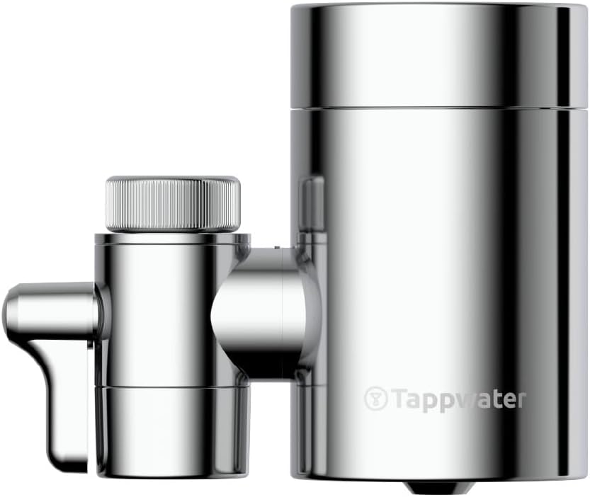 Tappwater EcoPro SMR Wasserfilter-Wasserhahn mit 6 Stufen und schwedischem Mineralgestein. Filtert +100 Stoffe und fügt Mineralien für reines, gesundes Wasser hinzu. Wasserreiniger mit exklusiver Technologie