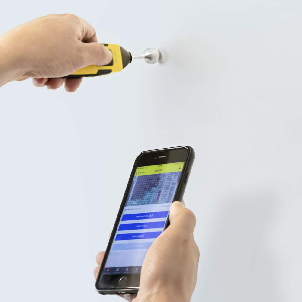 TROTEC BM31WP Feuchtigkeitsindikator mit App-Steuerung – Präzises Feuchtigkeitsmessgerät für Wände, Böden und Decken – Schimmelschutz & Feuchtigkeitsanalyse – Bild 4