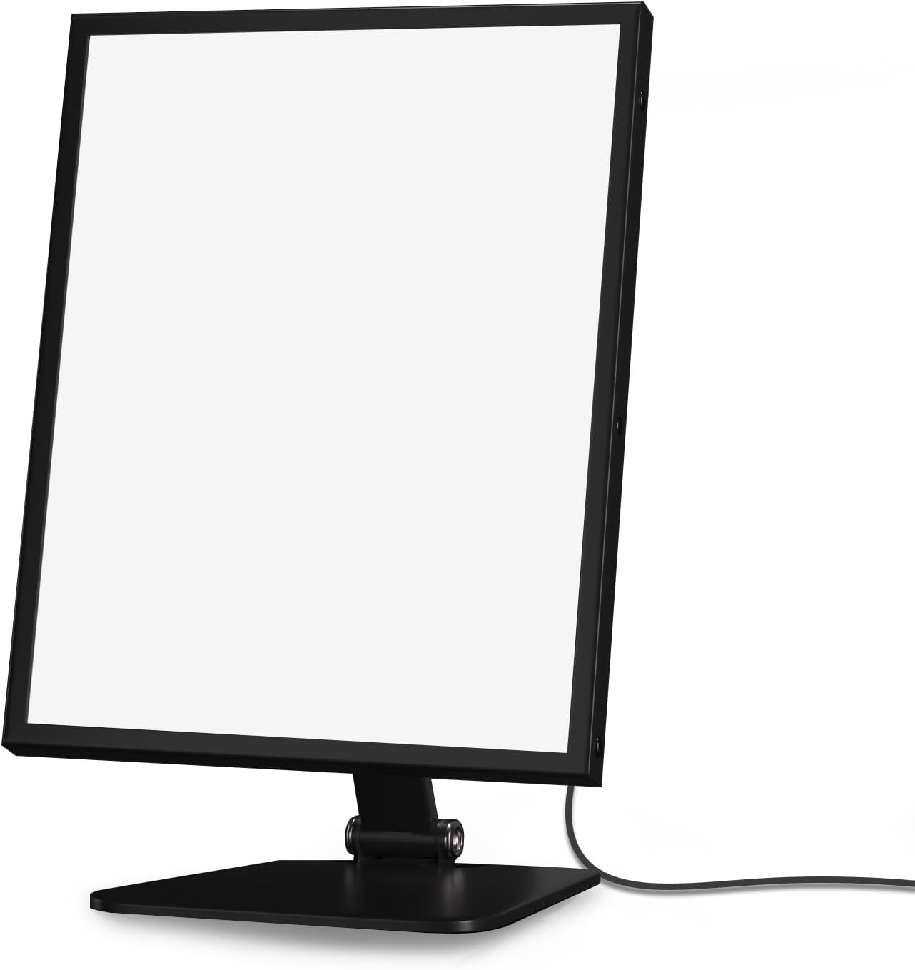 Tageslichtlampe Schreibtisch, Tageslichtlampe 10000 Lux mit 3 Farbtemperaturen, 6 Helligkeitsstufen, 10/20/30 Minuten Fernbedienung & Touch-Steuerung Tageslichtlampe (Schwarz)