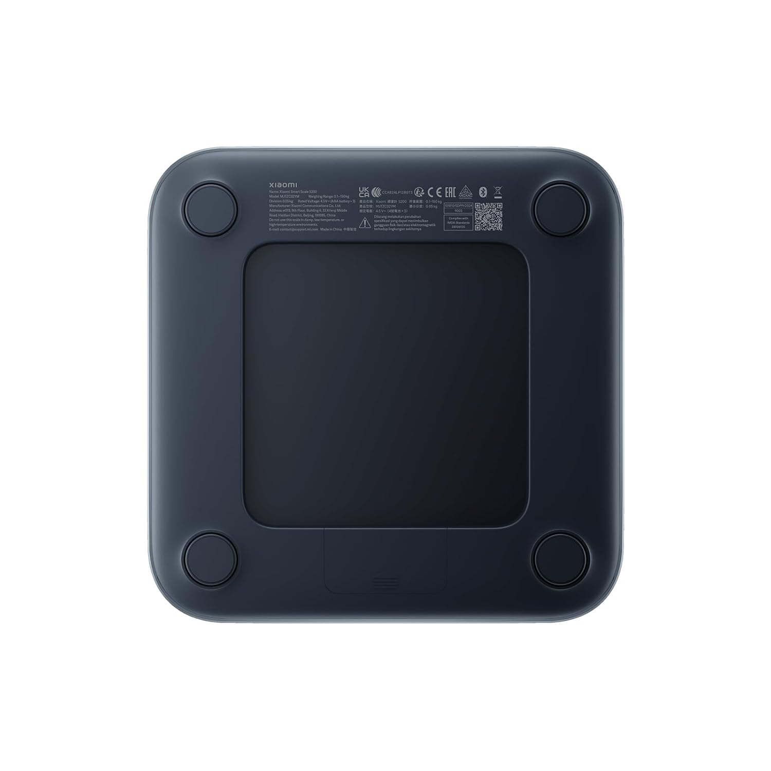 Xiaomi Mi Smart Scale S200 – Präzise Gewichtskontrolle, 4 Körpermetriken, Baby- und Objektmodus, Gleichgewichtstest, App-Verbindung, Dunkelgrau – Bild 4