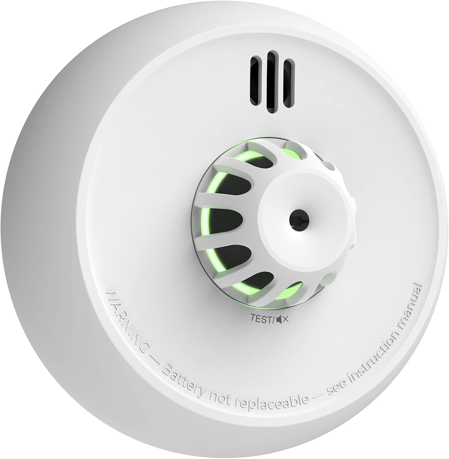 X-Sense Kabelloser, vernetzter Wärmemelder mit versiegelter 10-Jahres-Batterie und einfacher Installation, Wärmemelder kompatibel mit Basisstation, XH02-M, 1 Stück