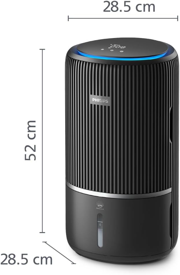 Philips 3400 Serie 2-in-1 Luftreiniger und Luftbefeuchter, HEPA NanoProtect + Aktivkohlefilter, hygienische Luftbefeuchtung mit 650 ml/h, CADR 300 m³/h für 78 m² (AC3421/13) – Bild 3