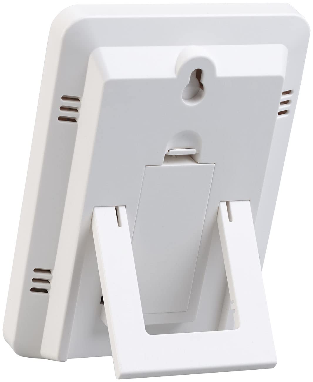 PEARL Digitales Hydrometer: Digitales Hygro-/Thermometer mit Schimmelalarm und Komfortanzeige, weiß (Hygrometer mit Schimmelalarm, Luftfeuchtigkeitsmesser, Auto) – Bild 5