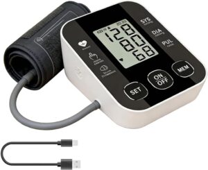 Oberarm-Blutdruckmessgerät mit LCD...