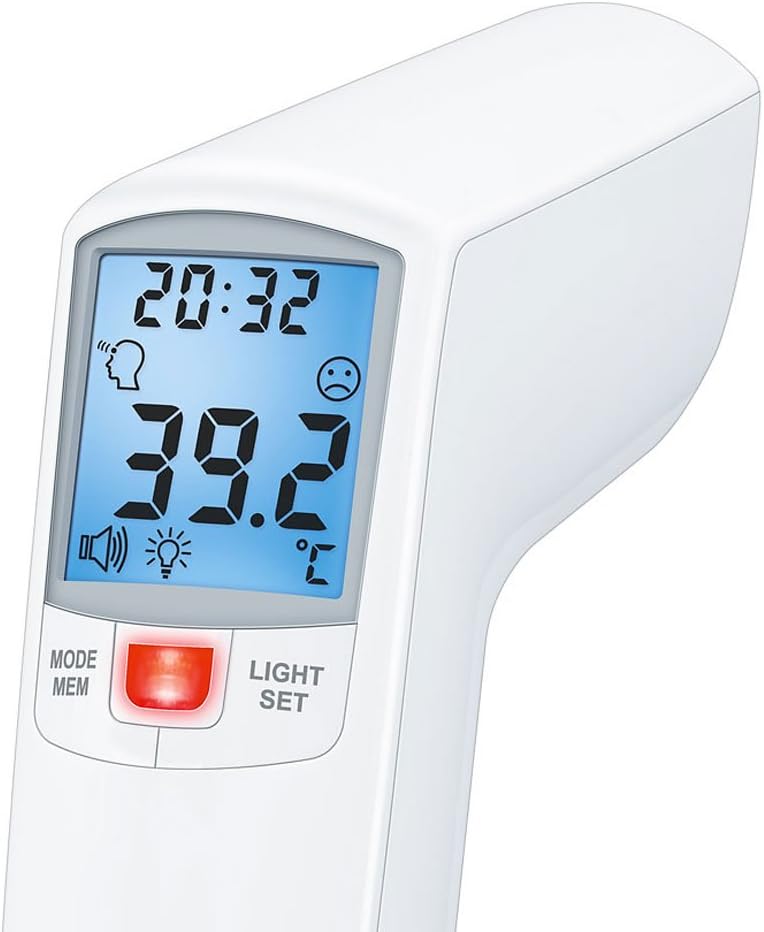 Beurer FT 100, berührungsloses Fieberthermometer mit Infrarot-Messtechnik – Bild 3