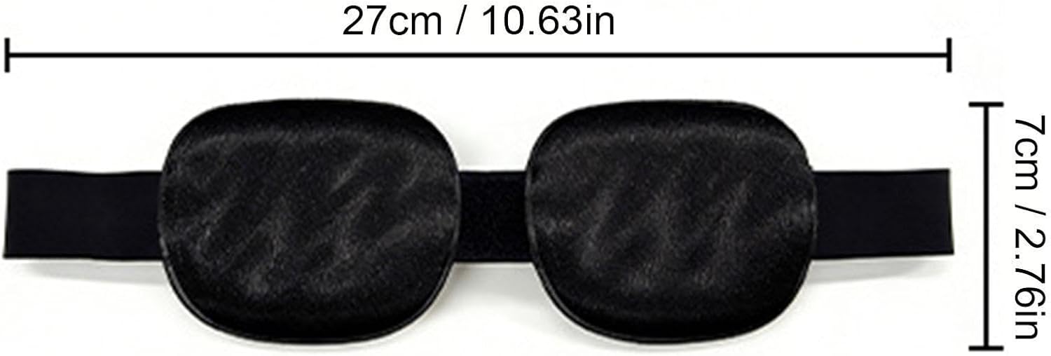 Schlafmaske, Augenschutz, waschbar und bequem – Schlafmaske gegen Licht für die Augen, für Schlafzimmer Wohnung Reise Schlafsaal lange Reisen Männer Erwachsene ältere Menschen, F – Bild 6