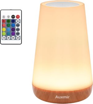Auxmir Nachttischlampe, Nachtlicht,...