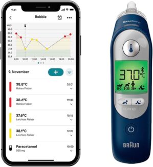 Braun ThermoScan 7+ Connect Ohrther...