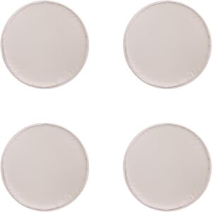 4er-Set Stuhlkissen, rund, 30 cm, S...