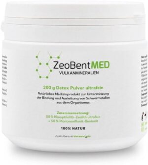 Zeobent MED Detox Ultrafeines Pulve...