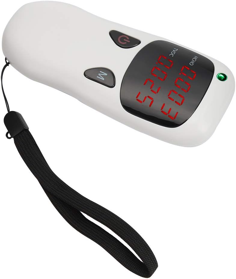 Yctze Formaldehyd-Tester, Schimmeltester, 20 x 12 x 4, tragbarer Formaldehyd-Detektor, Innen- und Heimqualitätstester, Hochgeschwindigkeitsmessgerät, TV-Monitor – Bild 5