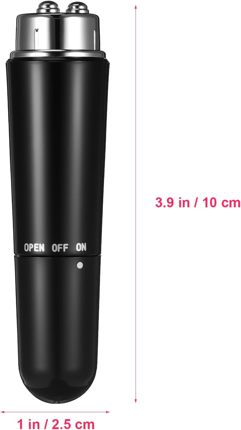Ciieeo 4-in-1 elektrisches Gesichtsmassagegerät, Akupressur-Massagegerät, Mini-elektrische Akupressur zur Schmerzlinderung der Muskeln (schwarz) – Bild 3