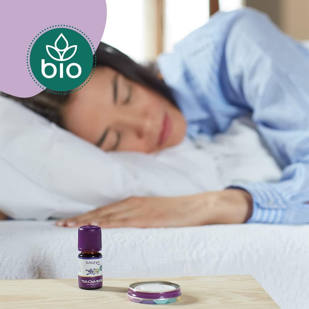 Sleep Good Forte Duftkomposition 5 ml. Intensives Aromatherapieöl mit Lavendel, Neroli und Orange. 100 % natürliche ätherische Öle für Entspannung und Schlaf – Bild 2