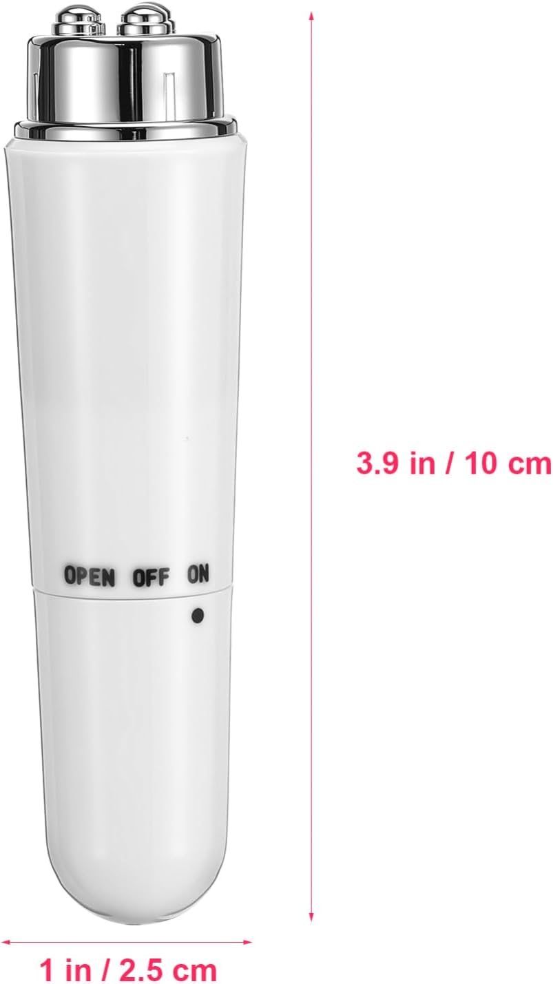 Ciieeo 4-in-1 elektrisches Gesichtsmassagegerät, Akupressur-Massagegerät, Mini-elektrische Akupressur zur Schmerzlinderung der Muskeln (weiß) – Bild 3
