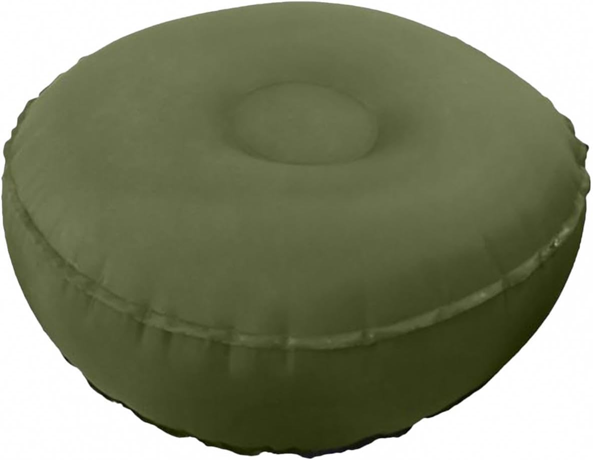 Ergonomisches, aufblasbares Meditationskissen, vielseitige Stützmatte, atmungsaktiv, leicht, TPU, verstellbar, geeignet für Meditation, grün – Bild 7