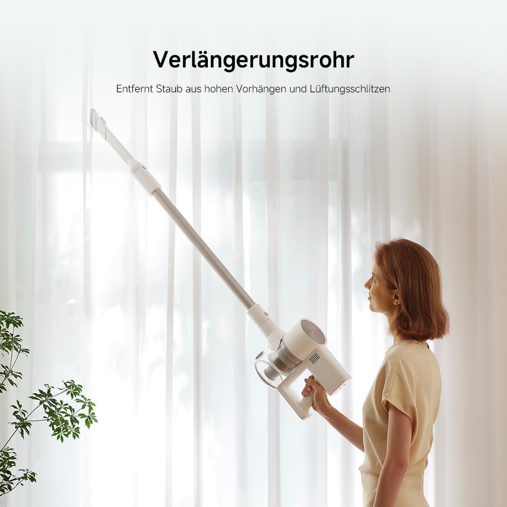XIAOMI G20 Akku-Staubsauger, 25 kPa/150 AW Saugleistung, bis zu 60 Minuten Laufzeit, 99,9 % Filterleistung, Bodensuchscheinwerfer, Akku-Staubsauger für Hartböden, Teppiche und Tierhaare – Bild 11