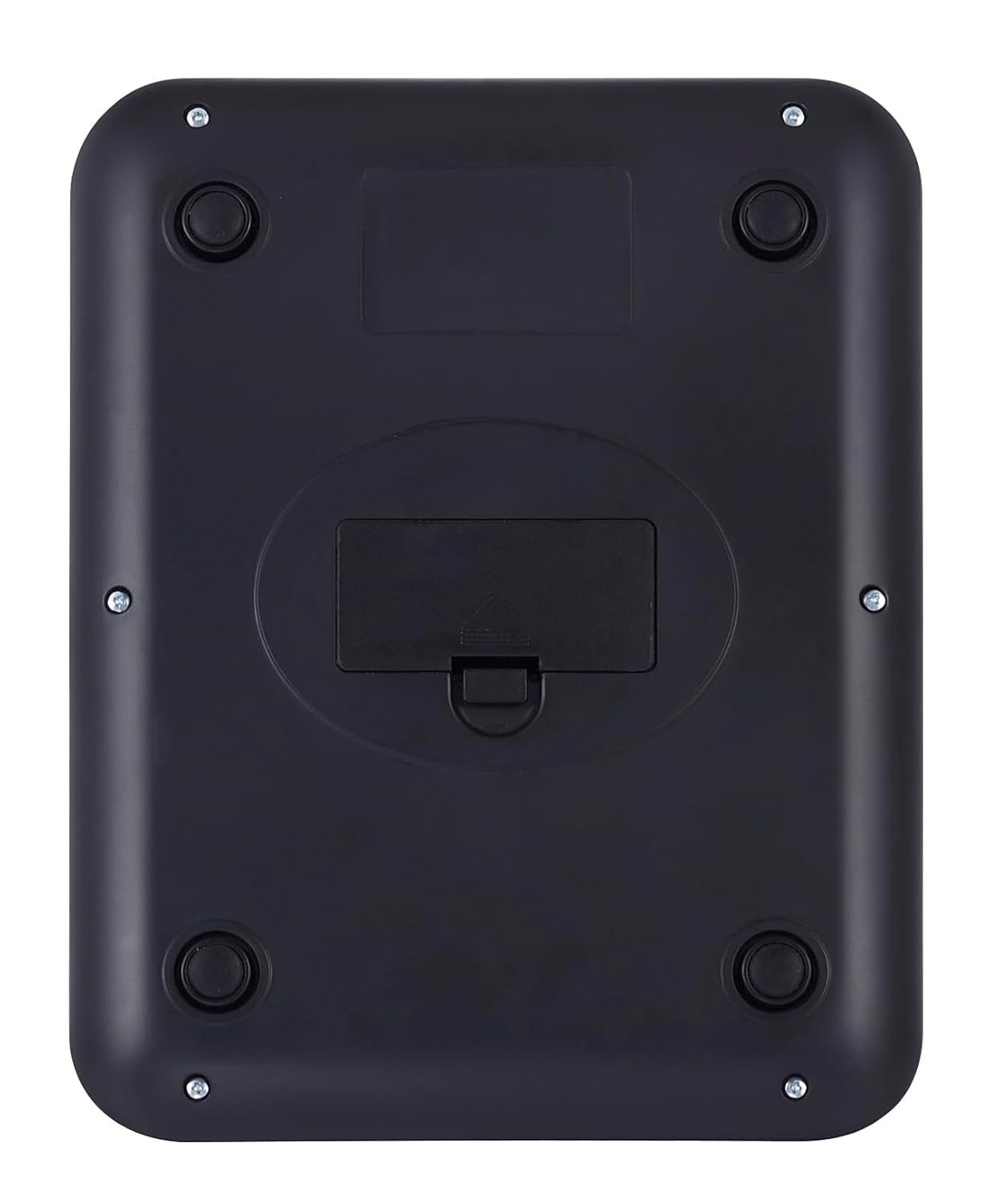 NUTRI FIT Digitale Küchenwaage aus Edelstahl, ultraflache elektronische Kochwaage Lebensmittelwaage, 4 Einheiten, 5kg/11lb, LCD-Anzeige, AAA Batterien-Silbergrau – Bild 2