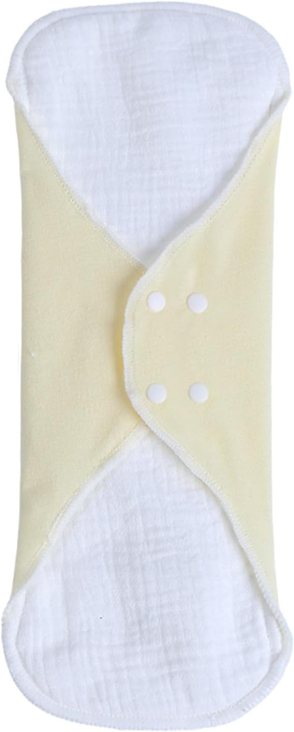 Strapazierfähige Menstruationseinlage aus Stoff, weiche, atmungsaktive Damenbinde, auslaufsicheres Design mit mehrschichtigem Saugkern, hochwertiges Baumwollmaterial, bequeme Passform, Hygieneprodukt für – Bild 9