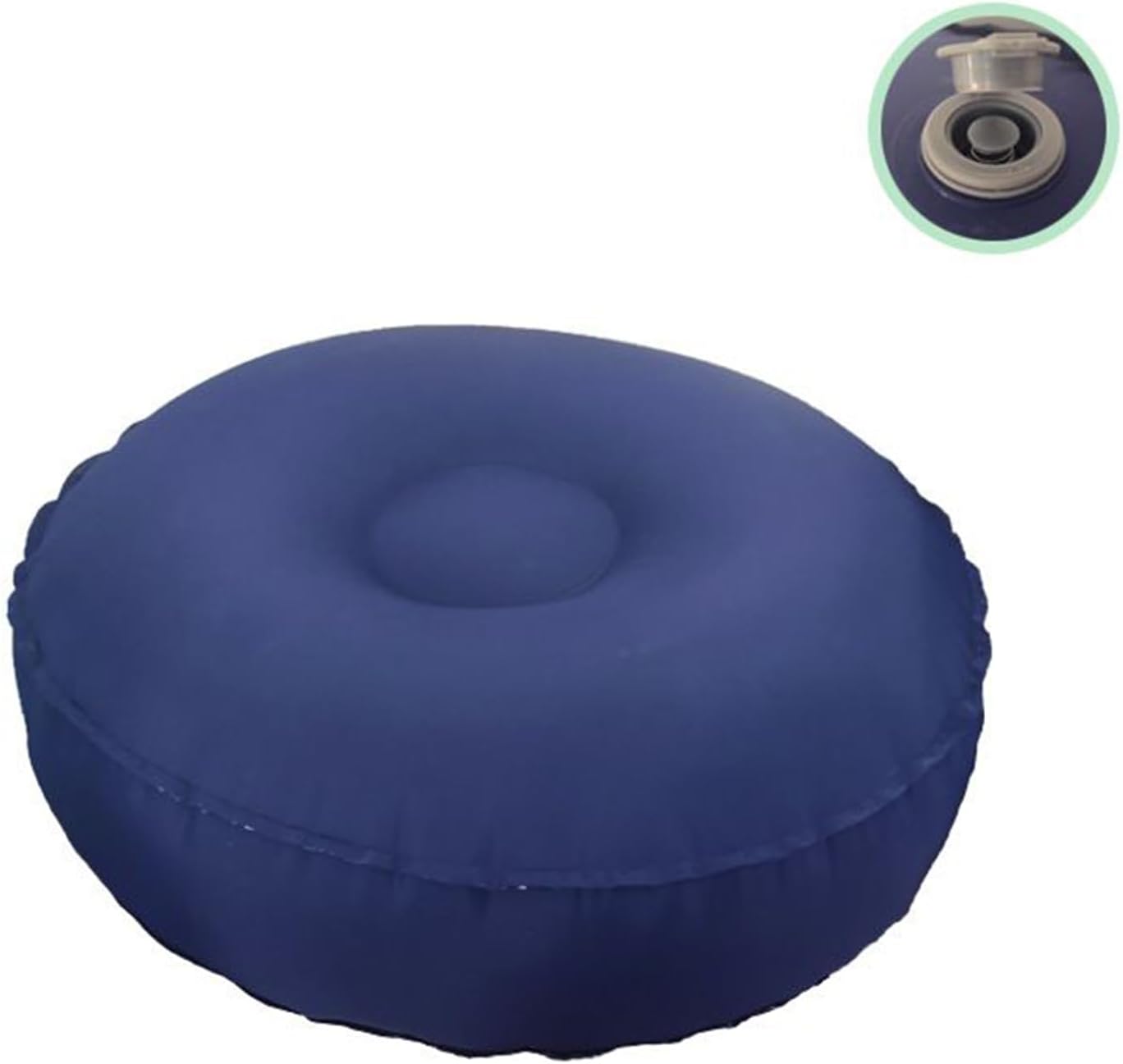 Meditationskissen – Aufblasbares Meditationskissen zum Sitzen auf dem Boden | Klappbares Sitzkissen für Zen-Gebet, Pilates, Zuhause, Garten, Outdoor, Herren und Damen – Bild 8