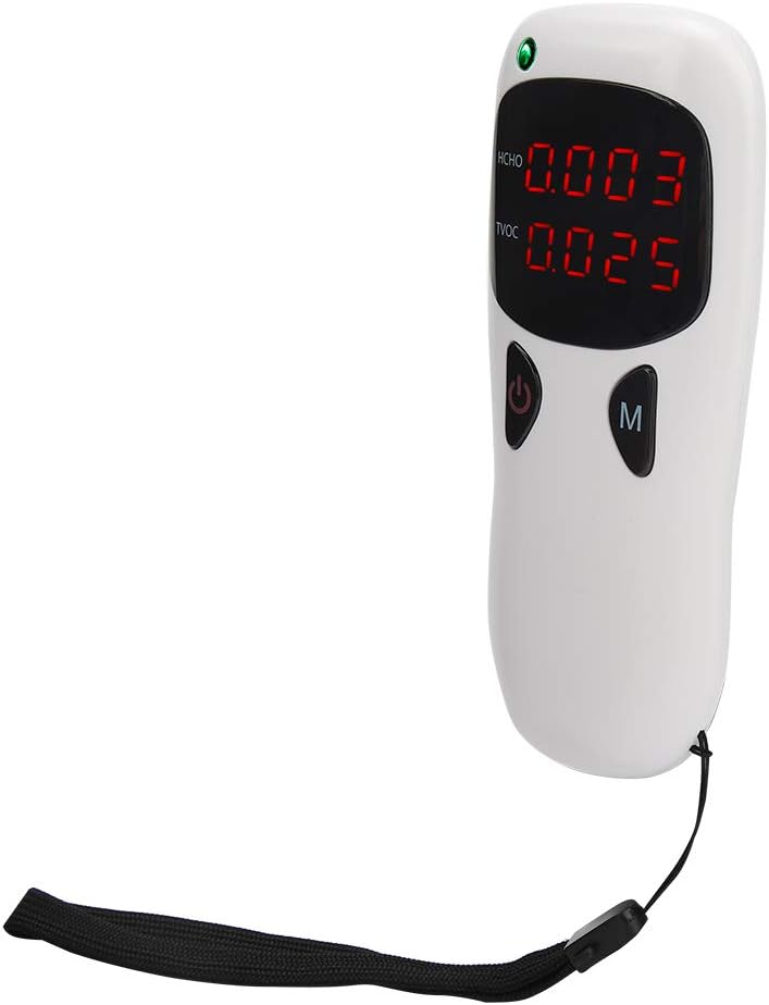 Yctze Formaldehyd-Tester, Schimmeltester, 20 x 12 x 4, tragbarer Formaldehyd-Detektor, Innen- und Heimqualitätstester, Hochgeschwindigkeitsmessgerät, TV-Monitor