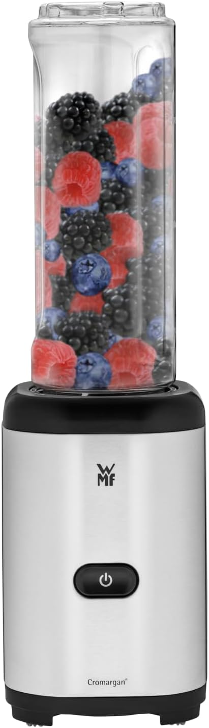 WMF Kult Mix & Go Mini-Smoothie-Maker, Shake-Mixer, Mixer elektrisch, 300 Watt, Tritan-Kunststoffflasche