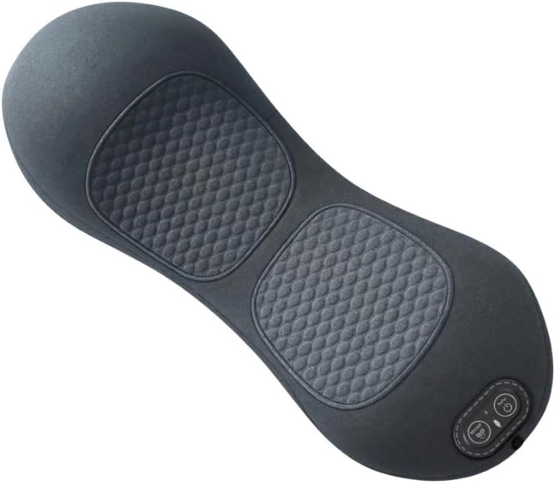 Vertacura 3-in-1 Rückenmassagegerät, Rückenstrecker mit 26° Ergonomischer Krümmung, Haltungstrainer und Rückenstützkissen