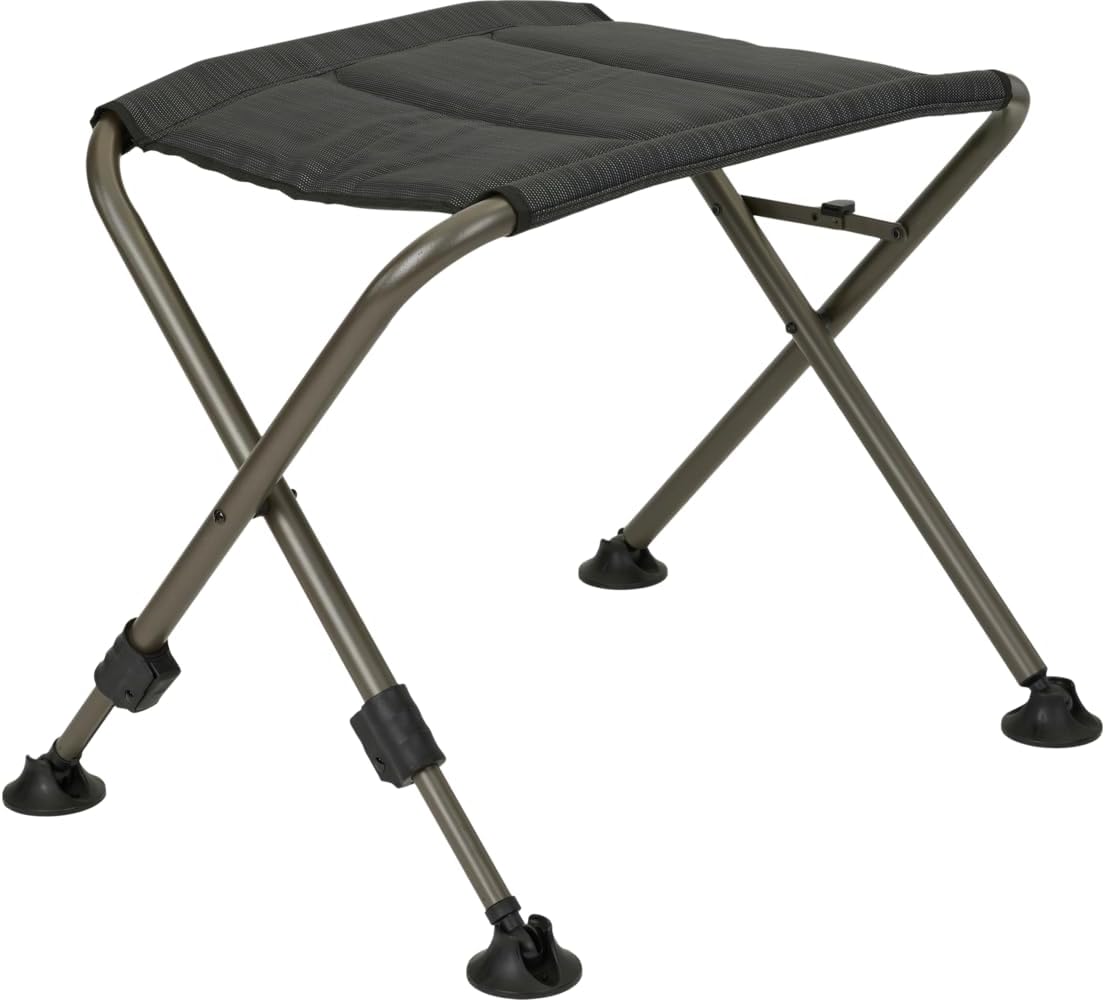 BERGER Slimline Beinstütze, Klapphocker, Camping-Fußhocker, Outdoor, belastbar bis 100 kg, Campinghocker, Campingstuhl, Fußstütze, klappbar, leicht und stabil, als Hocker oder Fußstütze – Bild 4