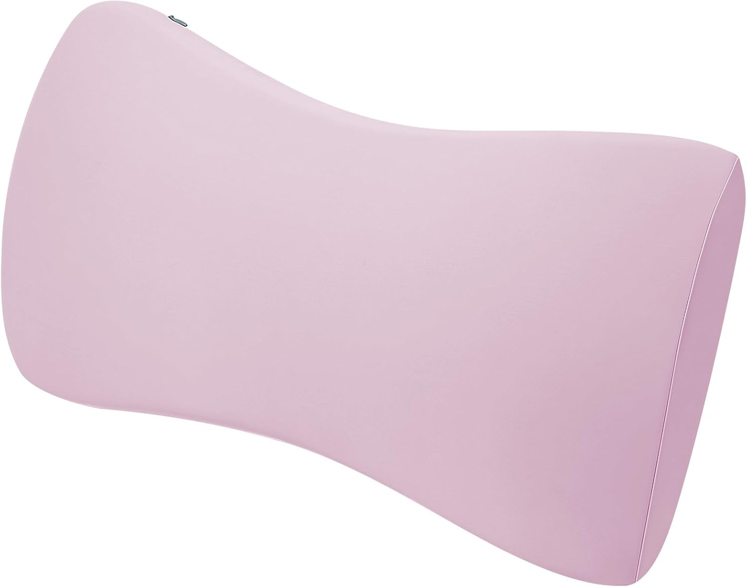 HOTUT Lendenwirbelstützkissen, orthopädisches Memory-Schaum-Lendenkissen, Lendenkissen zum Schlafen für Bett, Sofa, Stuhl, Auto und Bürostuhl (Rosa)