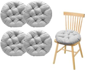 4er Set Stuhlkissen rund 40 x 40 x ...