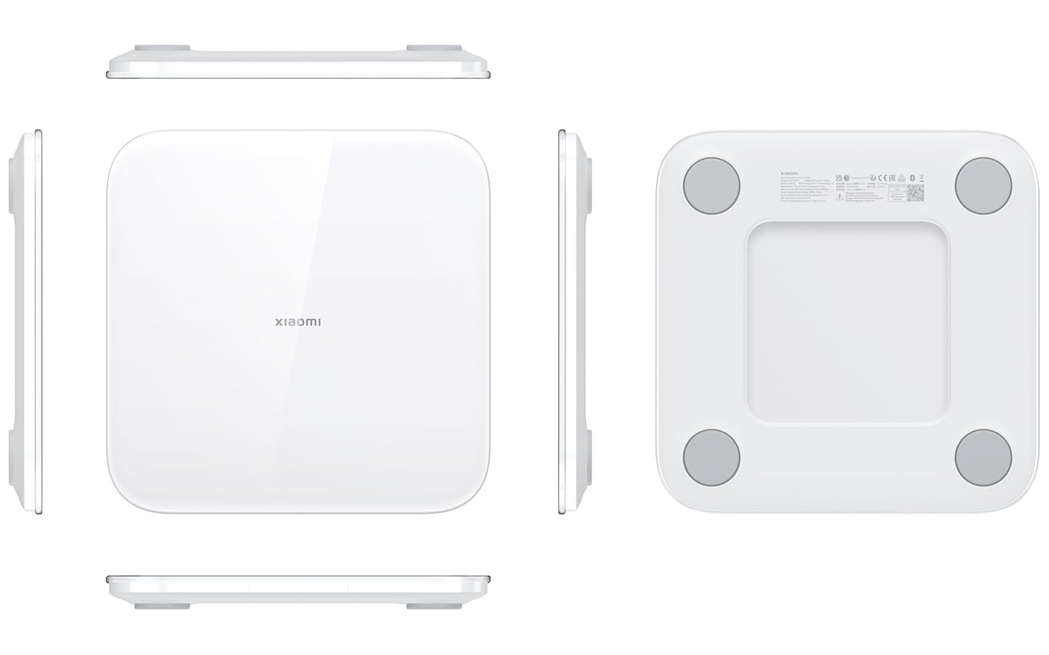 Xiaomi Mi Smart Scale S200 – Präzise Gewichtskontrolle, 4 Körpermetriken, Baby- und Objektmodus, Gleichgewichtstest, App-Verbindung, Mondlichtweiß – Bild 3