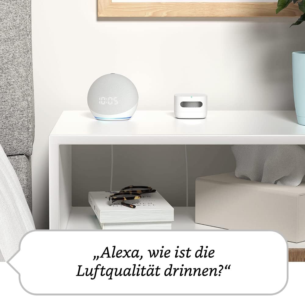 Amazon Smart Air Quality Monitor | Kennen Sie Ihre Luft, funktioniert mit Alexa, zertifiziertes Gerät für Menschen – Bild 6