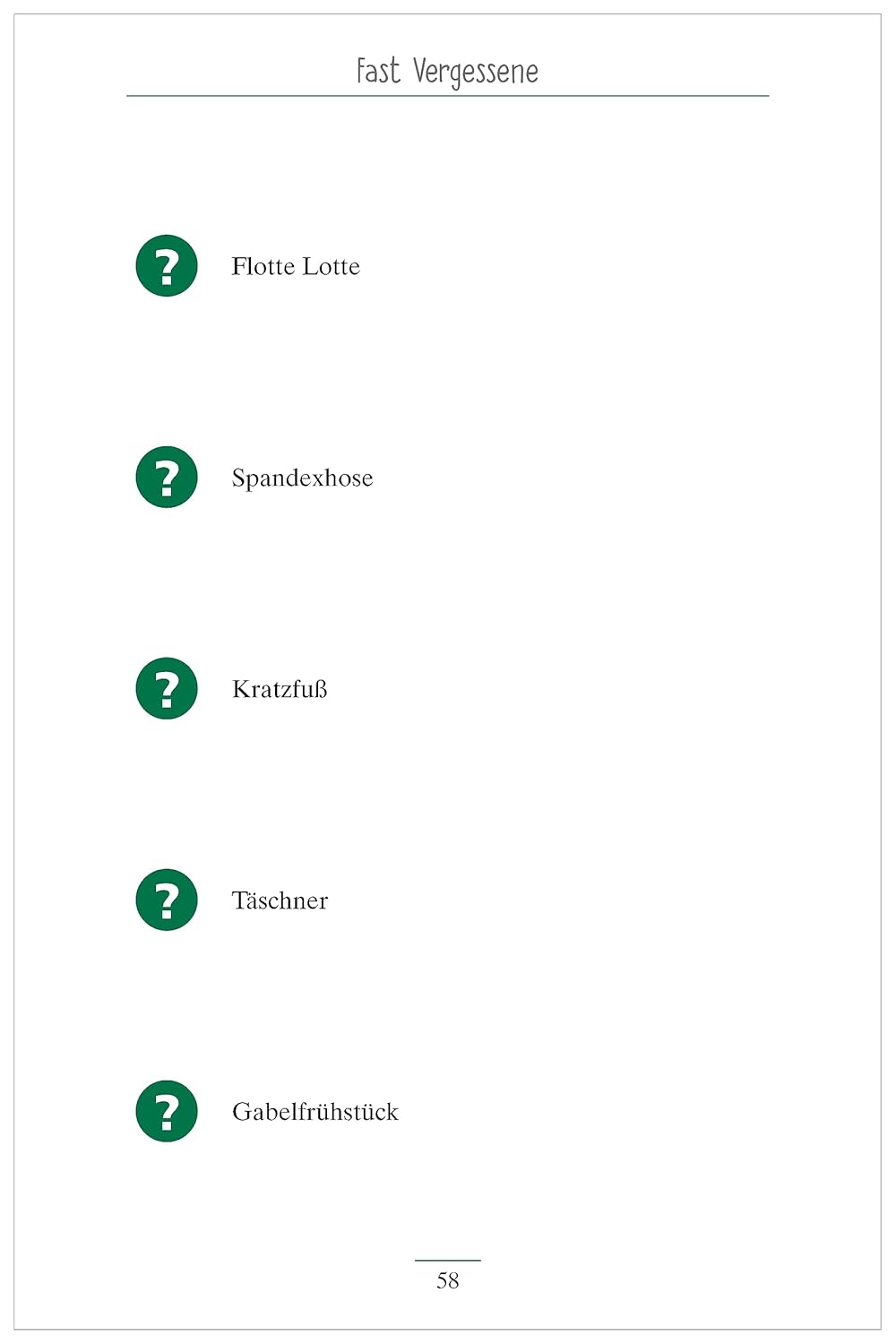 Demenz Beschäftigung. Das Quiz - Gedächtnistraining für Senioren. Fast vergessene Begriffe, Berufe, Gegenstände. Beschäftigung und Aktivierung mit ... für Senioren - auch mit Demenz, Band 3) – Bild 9