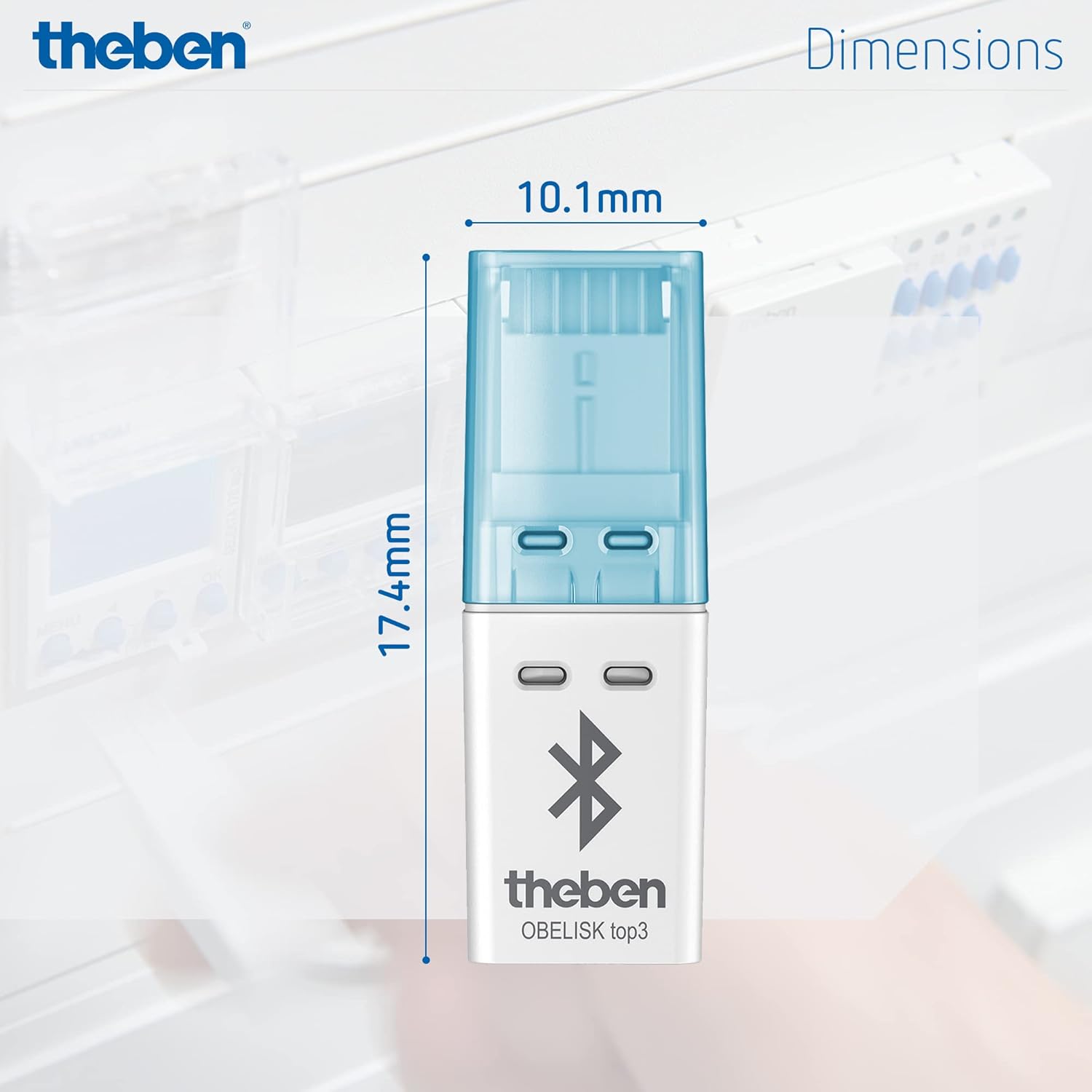 Theben TR Timer, weiß, BT OBELISK top3 – Bild 6