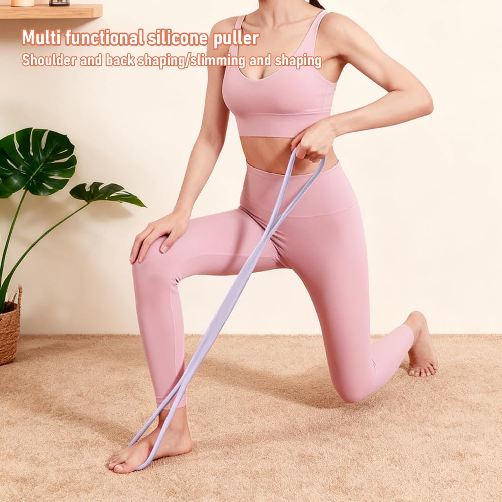 Klimmzugbänder – Hochwertige Widerstandsbänder (25 LB) | 8-förmiges Fitnessband für Schultertraining, Dehnung und Kraftaufbau, ideal für Yoga, Dehnübungen und Brustmuskeltraining – Bild 6