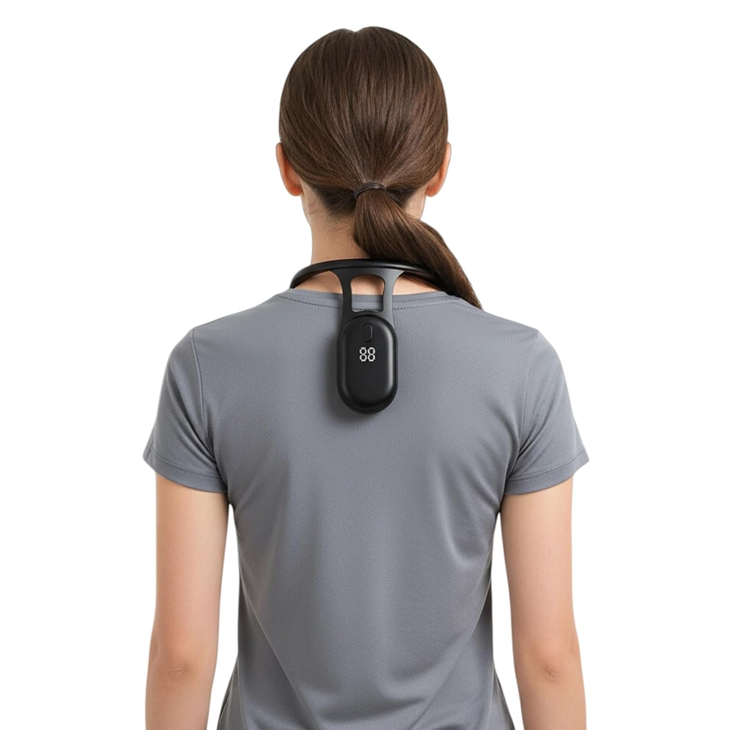 Intelligenter Haltungstrainer mit intelligenter Vibrationserinnerung für Männer und Frauen (schwarz) – Bild 8