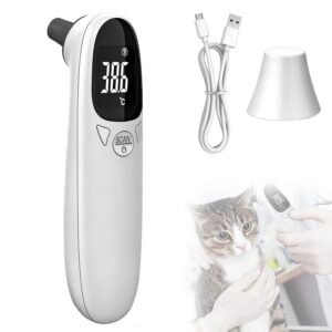 Hunde-Fieber-Thermometer mit LED-An...
