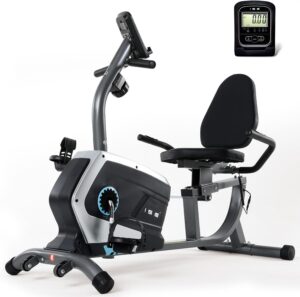 ISE Ergometer Heimtrainer mit Magne...