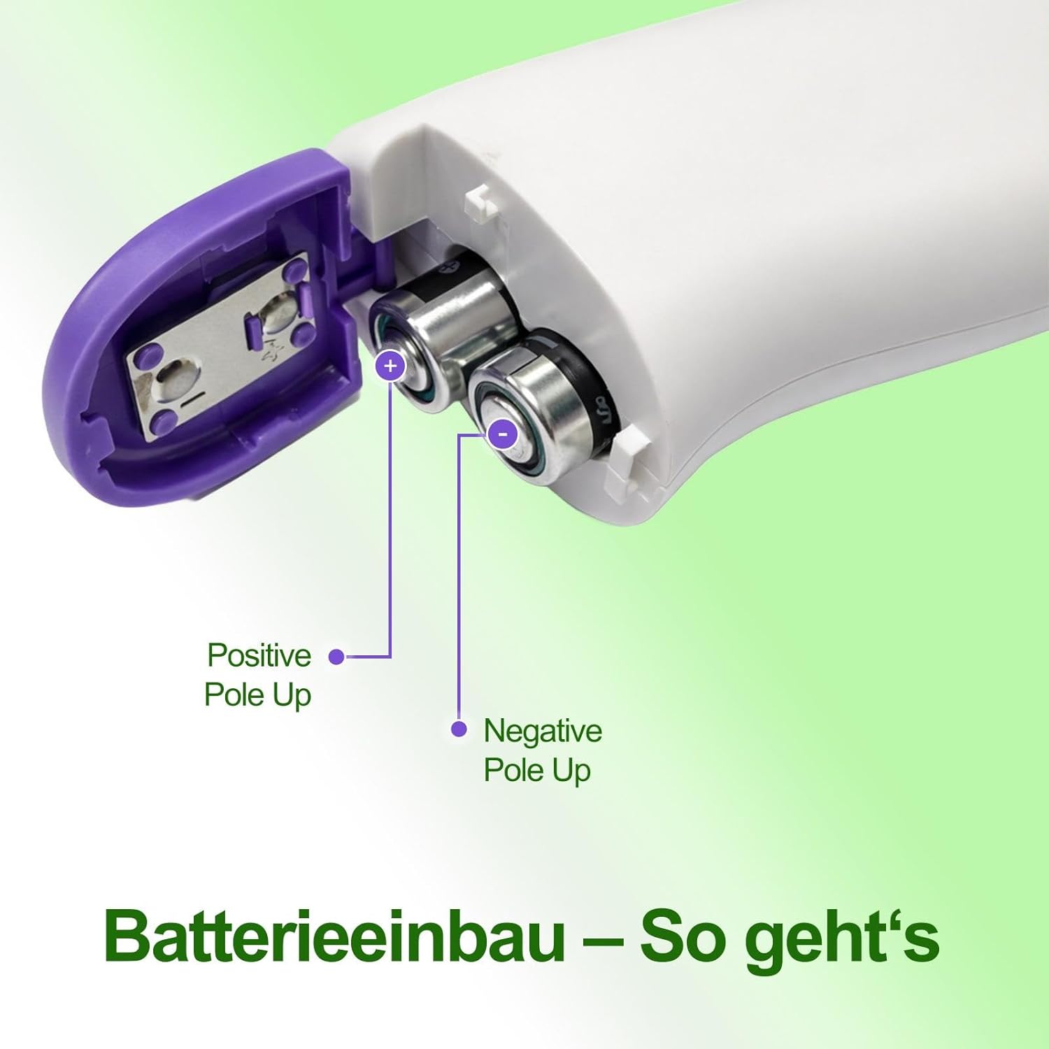 Digitales medizinisches Fieberthermometer, kontaktloses Stirn- und Ohrthermometer mit Infrarot-Technologie für Babys und Erwachsene, mit Fieberalarm und sofortiger Messung – Bild 6
