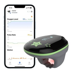 Viatom Pulsoximeter für Kinder, tr...