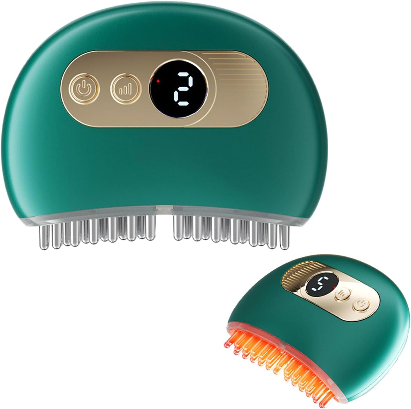 Kiefermassagegerät mit Wärme, Vibration und EMS, tragbares 3-in-1-Gerät zur Kieferentspannung, 9 Intensitätsstufen, zur Linderung von Kiefer-/Nacken-/Kopfschmerzen und Verspannungen