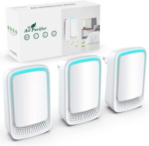 Jostart Ionisator-Luftreiniger, 3er...