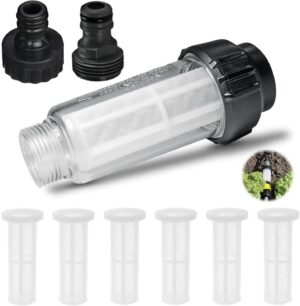 Wasserfilter-Set, 3/4 Zoll Wasservo...