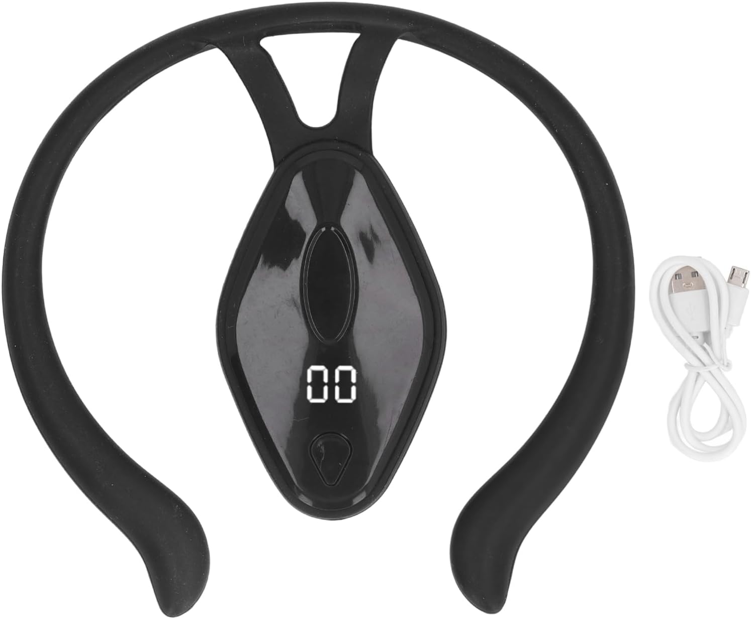 POENVFPO Haltungskorrekturgerät, intelligente automatische Erkennung mit Vibrationsalarm, Unterstützung zur Buckelprävention für Erwachsene und leichtes Silikondesign 8 x 4,6 cm (Typ 2) – Bild 6